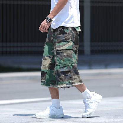 High Street Camouflage American Style Shorts