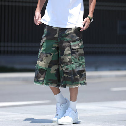 High Street Camouflage American Style Shorts