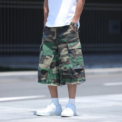 High Street Camouflage American Style Shorts