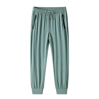 Silk Loose Stretch Casual Men Pants