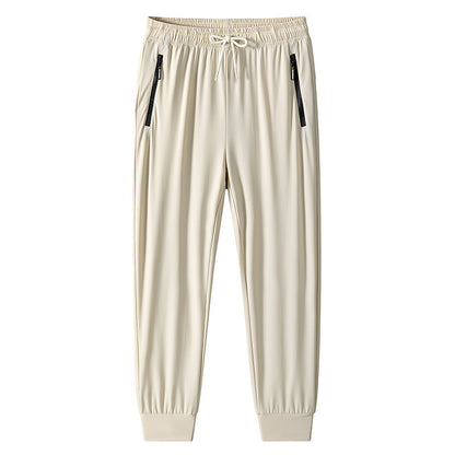 Silk Loose Stretch Casual Men Pants