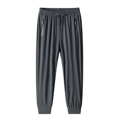 Silk Loose Stretch Casual Men Pants