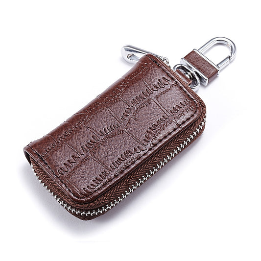 Bolso para llaves de coche de piel de vaca de alta gama