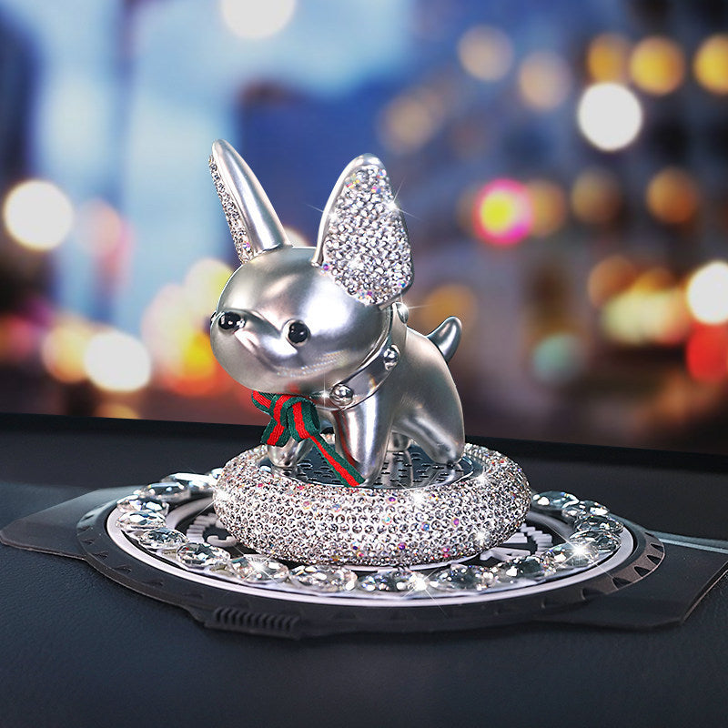 Adornos desodorizantes para aromaterapia de automóviles con dibujos de diamantes