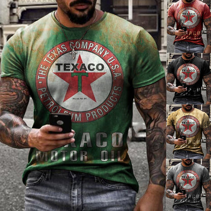 European And American Round Neck T Shirt