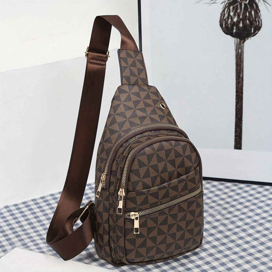 Geometric RAGSTO Crossbody Travel Bag