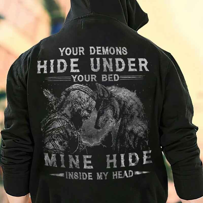 Personality Print Comfortable Hoodie