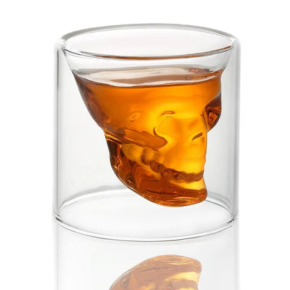Vaso de chupito de calavera Midevil de 75 ml