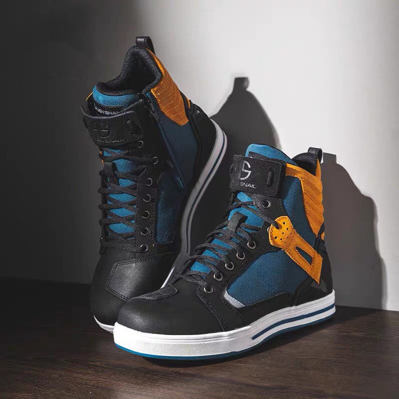 Zapatos de moto transpirables para montar caracoles