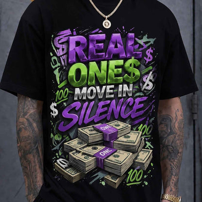 Hip-hop Wealth Graphic Tee