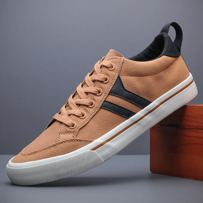 Men's Flat Heel Canvas Casual Shoes