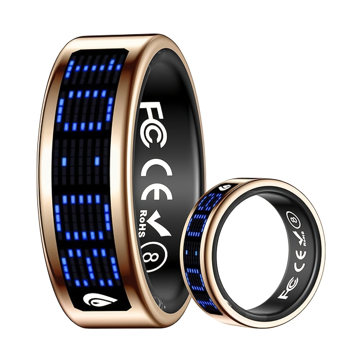 HighEnd Smart Ring with Stylish Design And LED Display