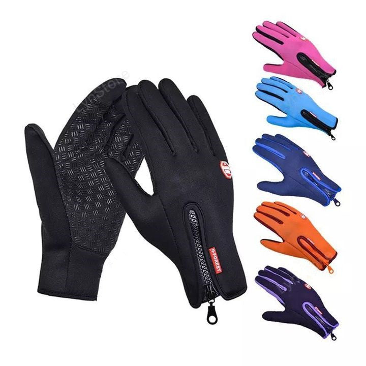 Unisex Winter Touch Screen Riding Waterproof Gloves