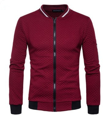 Chaqueta de cuello alto para hombre