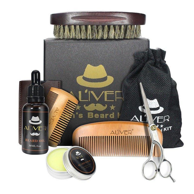 Herramientas para el cuidado de la barba masculina
