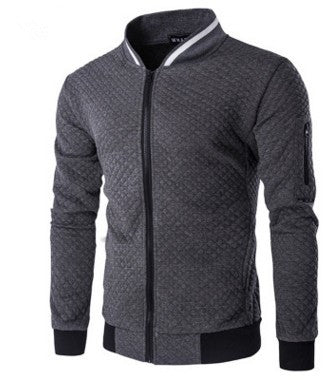 Chaqueta de cuello alto para hombre