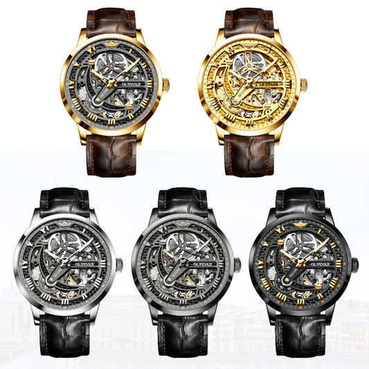 Waterproof Hollow  Mechanical Watches