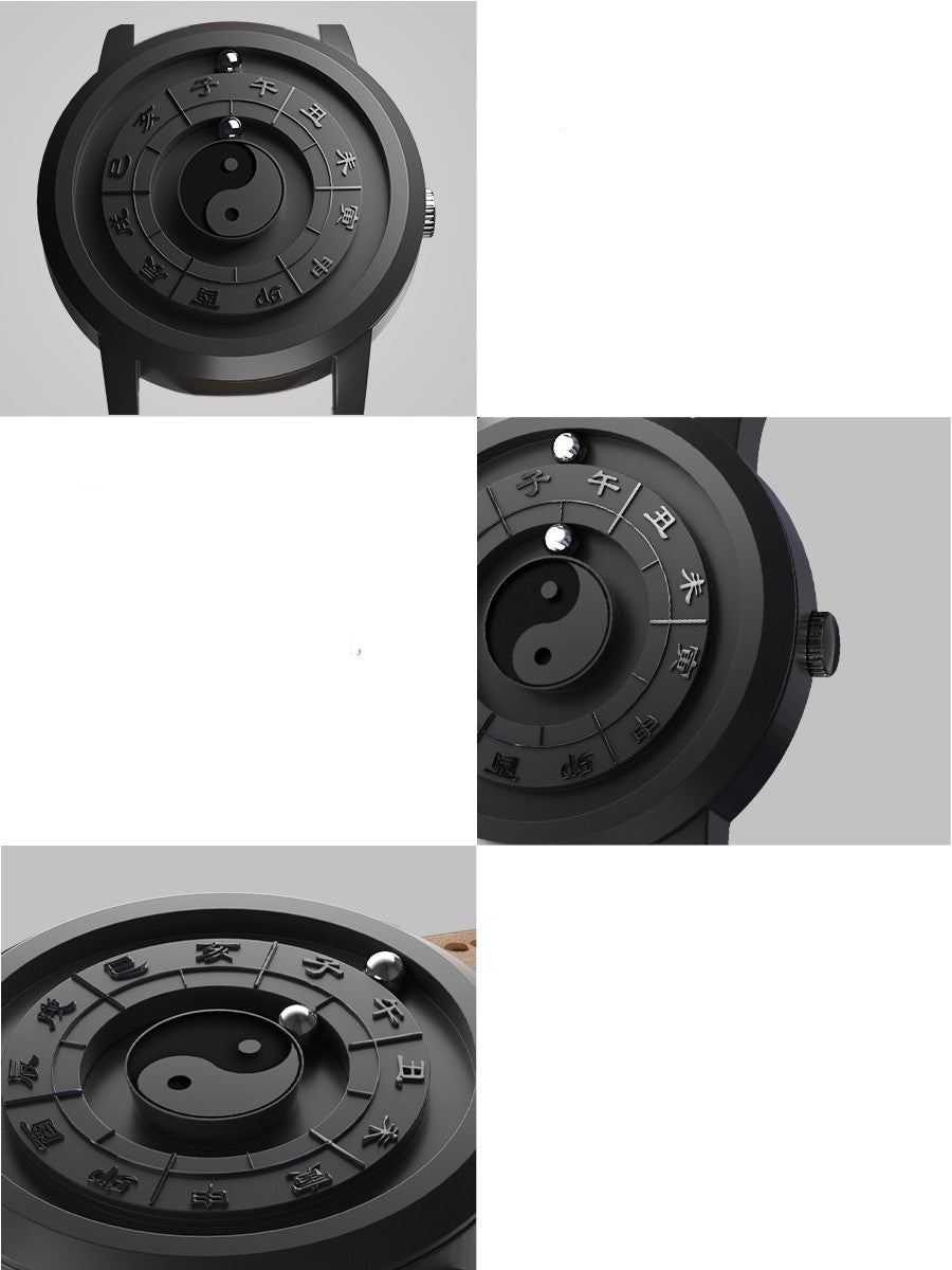 Reloj de sol con esfera magnética Taiji