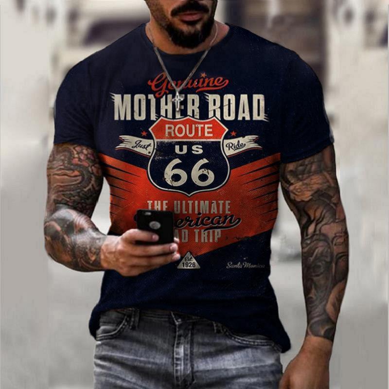 Retro Short Sleeve T-Shirt