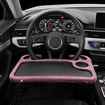 Mesa giratoria de diamante para volante de automóvil