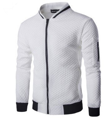 Chaqueta de cuello alto para hombre