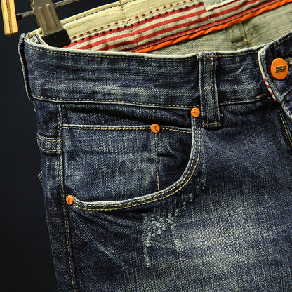 SLIM STRAIGHT casual Jeans