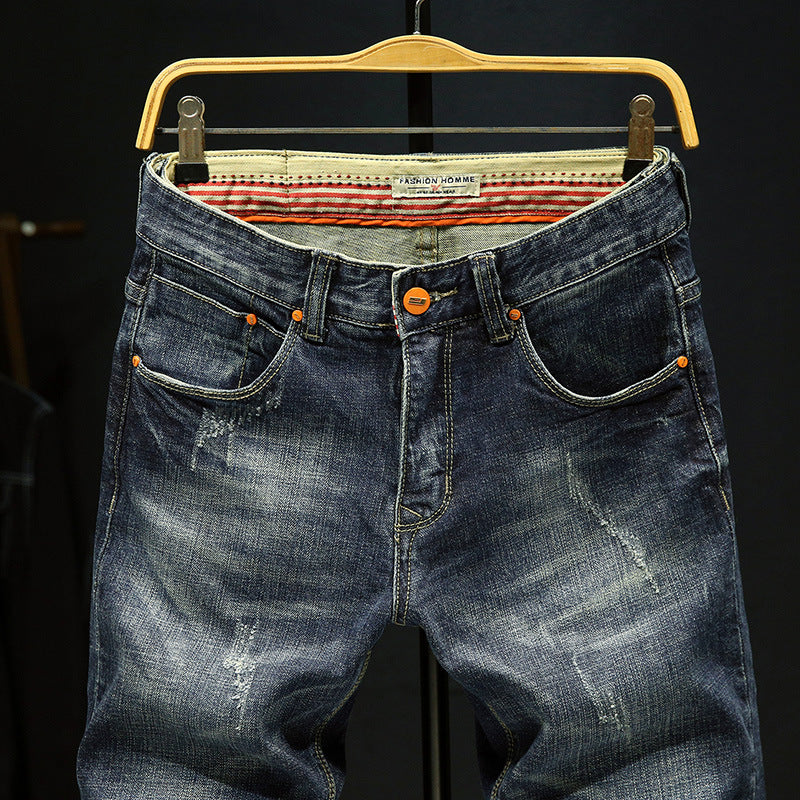 SLIM STRAIGHT casual Jeans