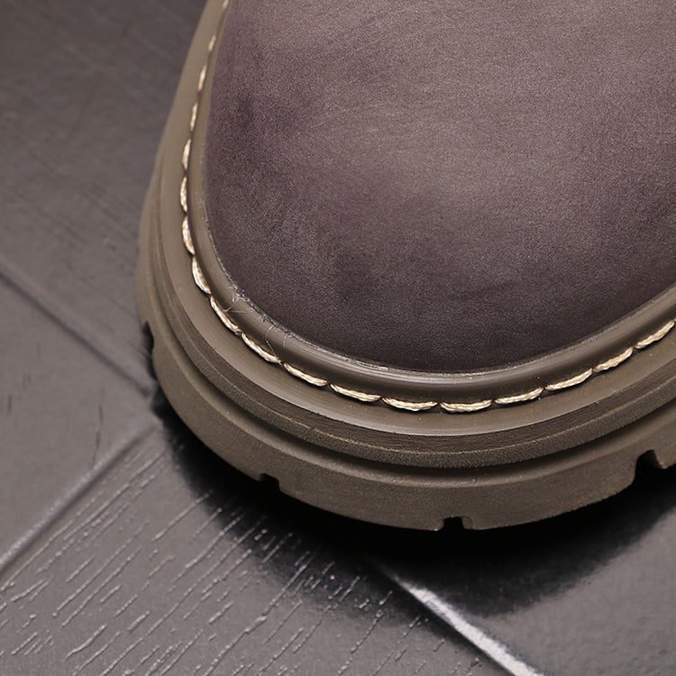 Casual Solid Color Shoe Boots  For Men