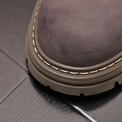 Casual Solid Color Shoe Boots  For Men