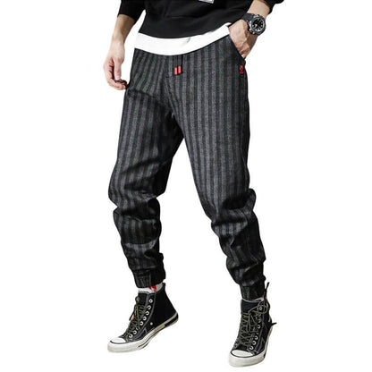 Pantalones deportivos tipo harén para hombre