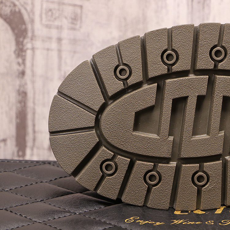 Casual Solid Color Shoe Boots  For Men