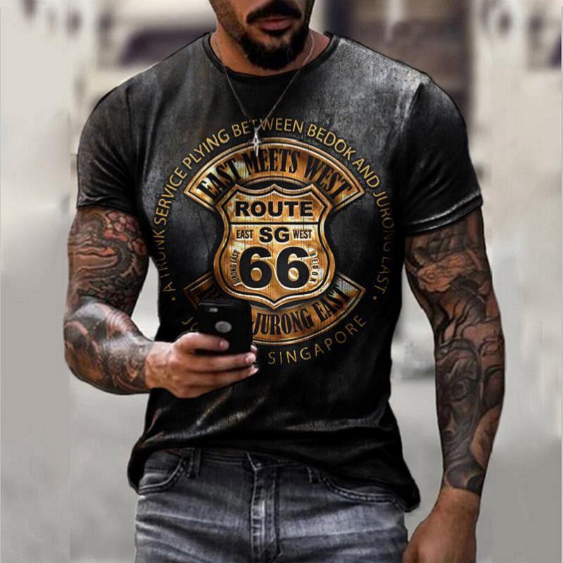 Retro Short Sleeve T-Shirt