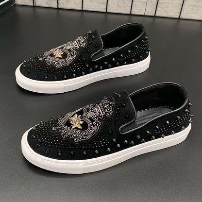 Rivet Breathable Casual Shoes For Men