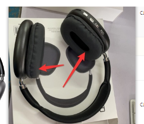 Auriculares Bluetooth P9MAX con montaje en la cabeza