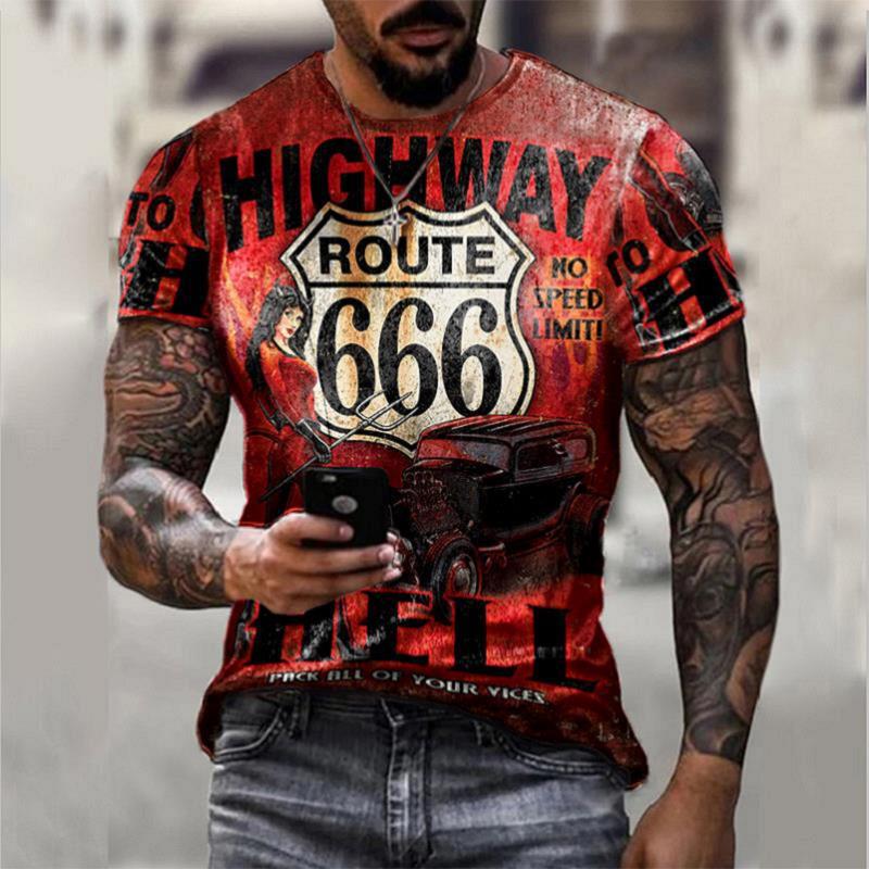 Retro Short Sleeve T-Shirt