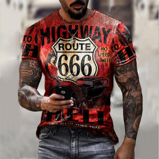 Retro Short Sleeve T-Shirt