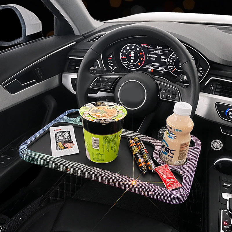 Mesa giratoria de diamante para volante de automóvil