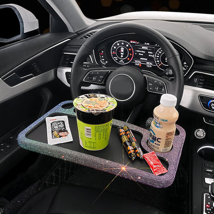 Mesa giratoria de diamante para volante de automóvil